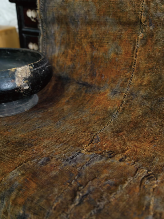 Persimmon-Dyed Pocket Canvas