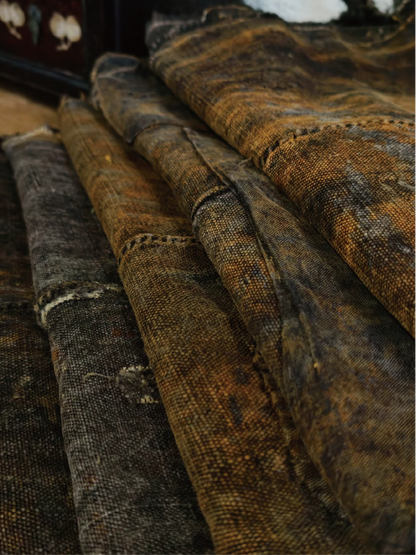 Persimmon-Dyed Pocket Canvas