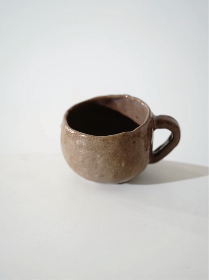 Ice-Crackle Glazed Cup