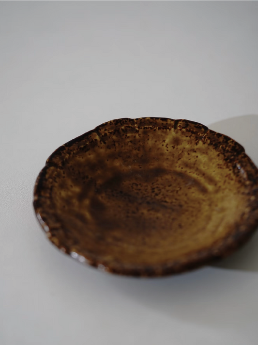 Earth-Toned Glazed Platter