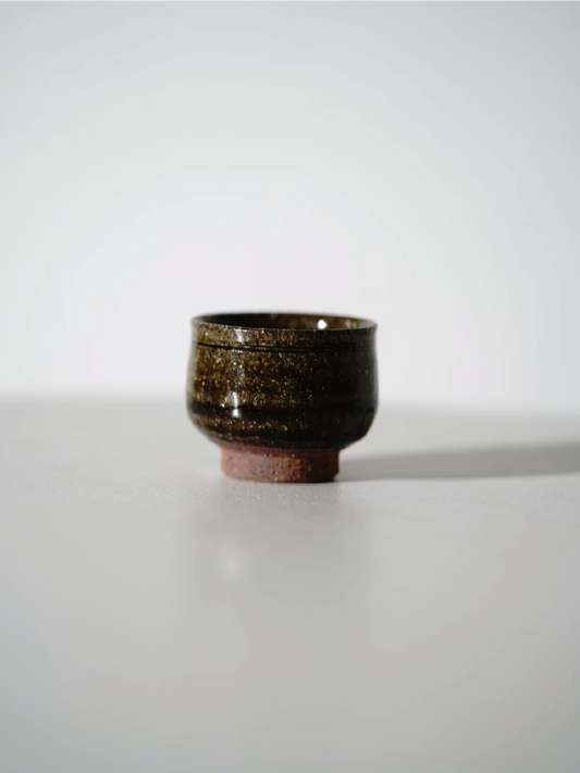 Dark Moss Speckled Cup