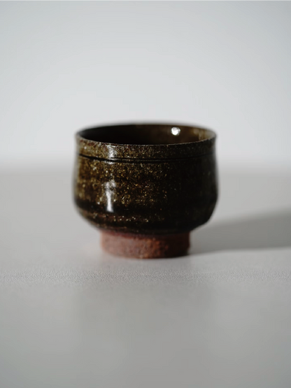 Dark Moss Speckled Cup