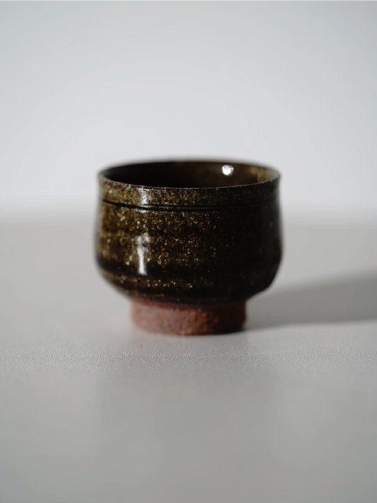 Dark Moss Speckled Cup