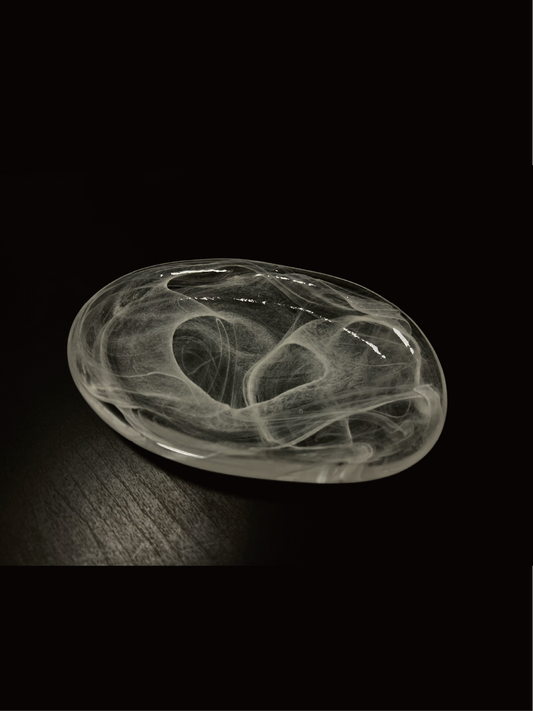 Japanese Cloud-Mist Ware Plate