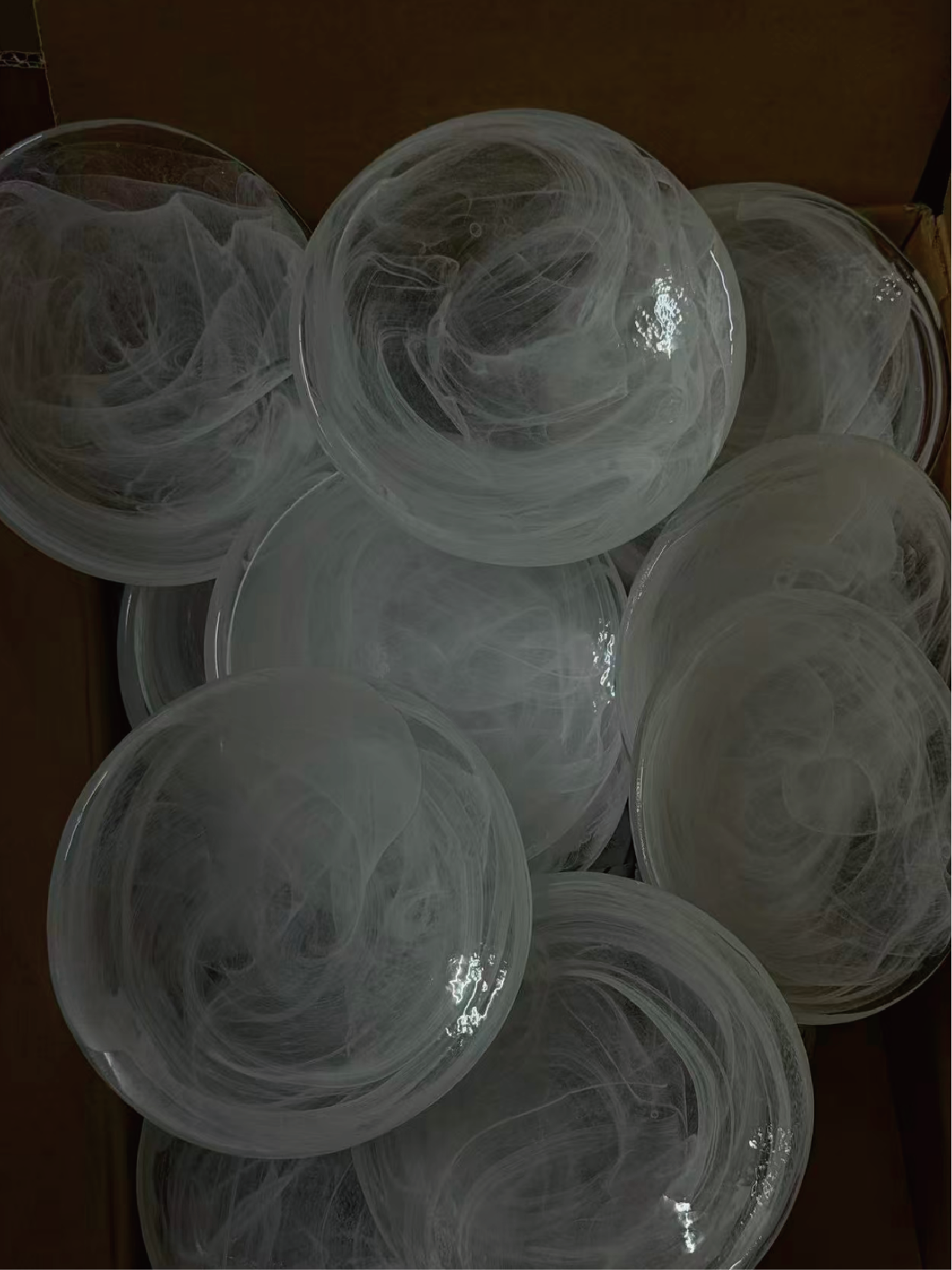 Japanese Cloud-Mist Ware Plate