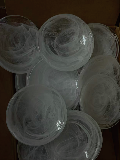 Japanese Cloud-Mist Ware Plate