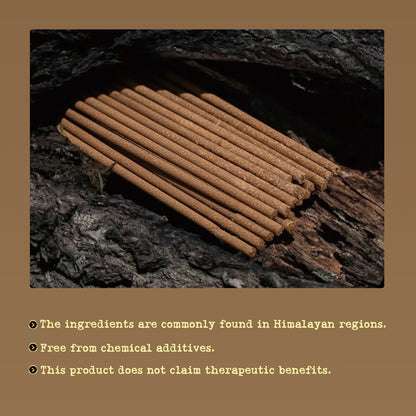 Aiimuzeum® Potala Tibetan Incense Sticks Traditional Meditation Tara Healing- with Luxe Pebble Incense Holder Gift Set Handcrafted for Meditation, Yogis & Relaxation 20 Packs (Herbal Scent)