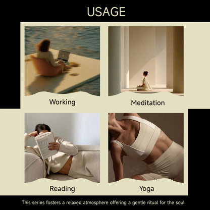 Aiimuzeum® Natural White Tea Cone Incense 30 PCS- Handmade Excellence, Long Burning Perfect for Relaxation and Meditation,Aromatic Rooms,Air Purifier Home and House Decor (First Dawn White Tea)