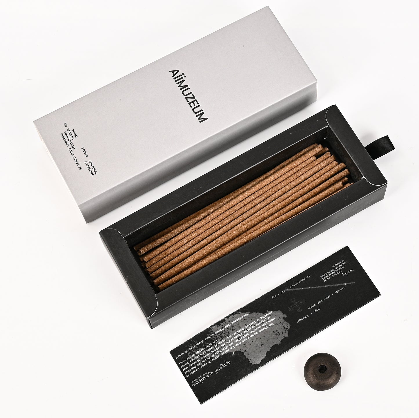 Aiimuzeum® Potala Tibetan Incense Sticks Traditional Meditation Tara Healing- with Luxe Pebble Incense Holder Gift Set Handcrafted for Meditation, Yogis & Relaxation 20 Packs (Herbal Scent)